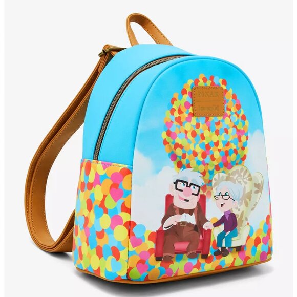 Loungefly Handbags - Loungefly Disney Pixar Up Carl & Ellie Balloons Mini Backpack